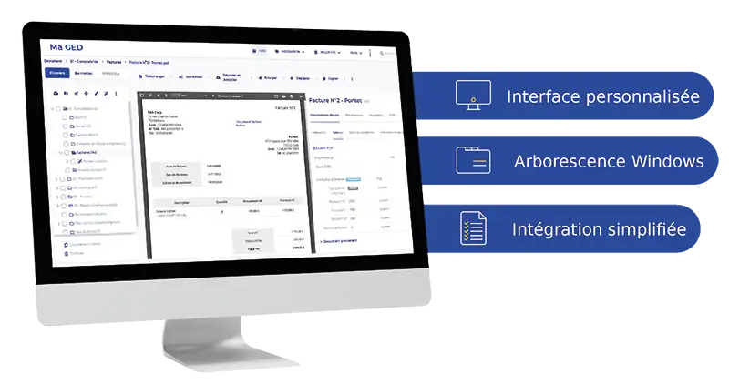 Interface de gestion électronique de document EUKLES